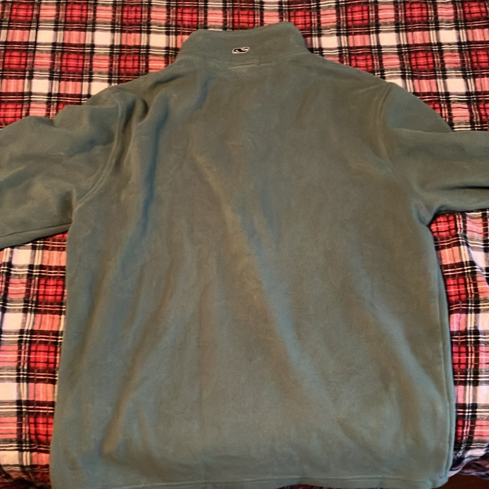 Patagonia Green Zip Up Sweater Fleece Outdoor - Picture 3 of 3